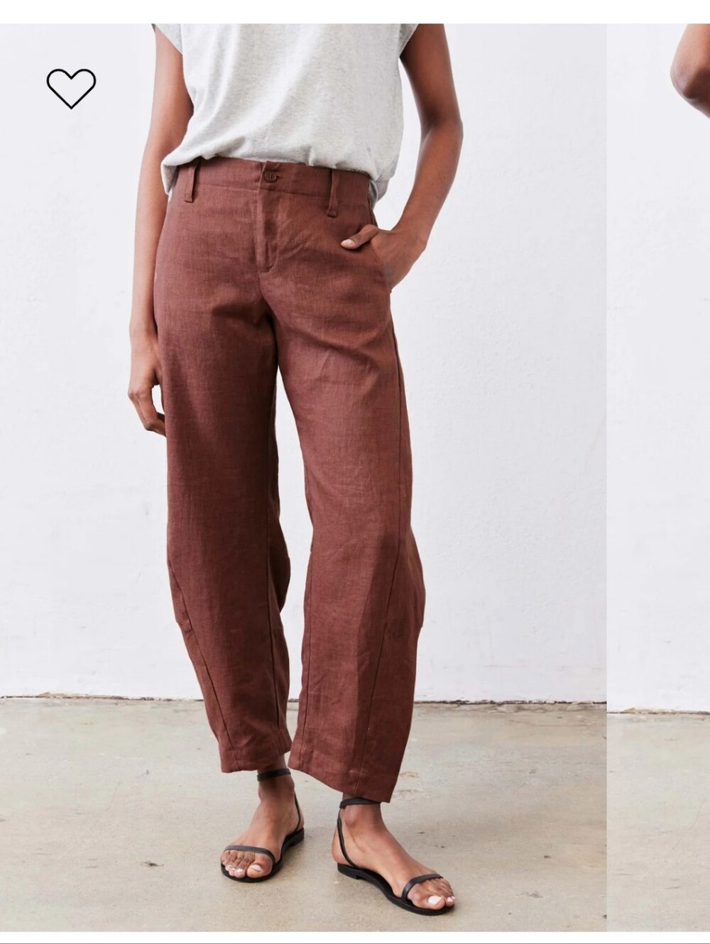 Ruti Uptown Loose Linen Pants